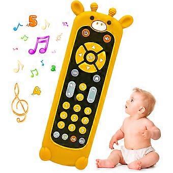 Baby Remote Control Toy with Music and Light - On The Go Remote - Toddler Early Education Learning Toys & Gifts for Boys & Girls Ages12-18 Months
