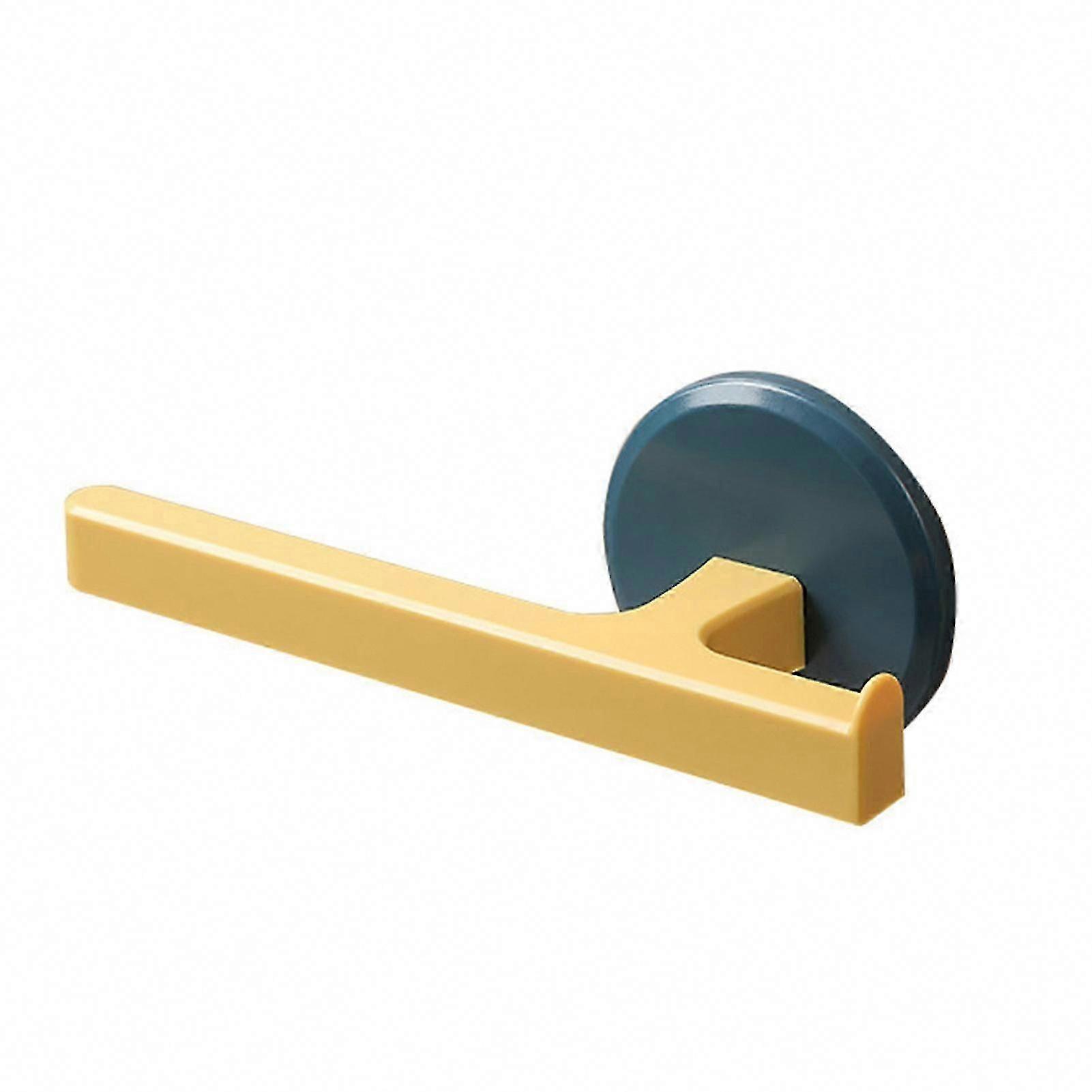 Adhesive Towel Rack compatible with Bathroom - Multifunctional, Rustproof Plastic Towel Bar