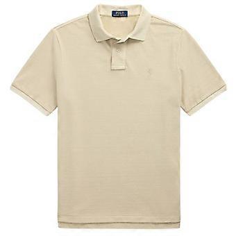 Ralph Lauren Mens Embroidered Logo Collared Slim Short-Sleeved Polo Shirt