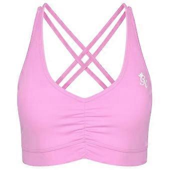 Gym King Womens/Ladies Scrunch Criss-Cross Sports Bra