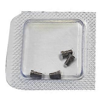 4PCS Uhrenschnallenschraube für Omega Seamaster 300 Uhr Stahlverschluss Ersatz