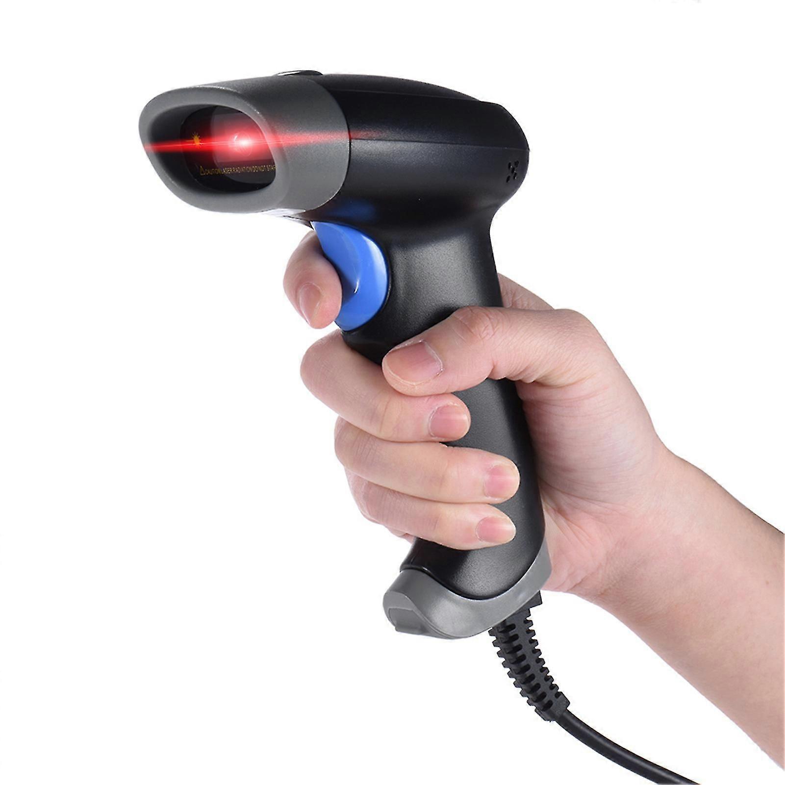 2d Qr 1d Usb Barcode Scanner Ccd Red Light Pdf417 Screen Scanning Bar Code Reader Support Multiple Language For Wechat Alipay Mobile Payment