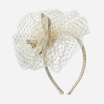 Glitter Headbands for Girls - Gold Headband for Girl Sequin Flower Girl Kids Hair Accessories Sparkling Hairbands for Wedding Birthday Photography Pro