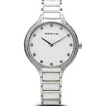 Bering Silver / Vit Rostfritt Stål 30434-754 Damklocka
