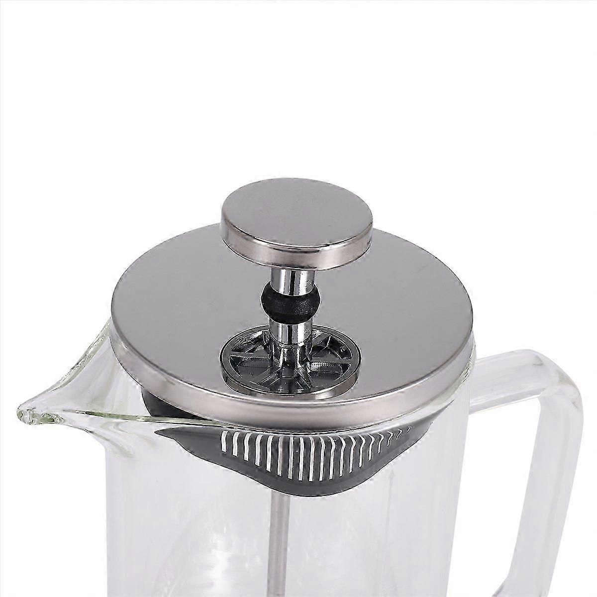 Double Layer High Borosilicate Glass Pot with Scale
