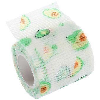 Pet Self Adherent Bandage Wrap Fruit Pattern Non-Woven Tape Bandage Wrap Cat Bandage Wrap Animal Tape compatible with Dog Legs Paws Wounds