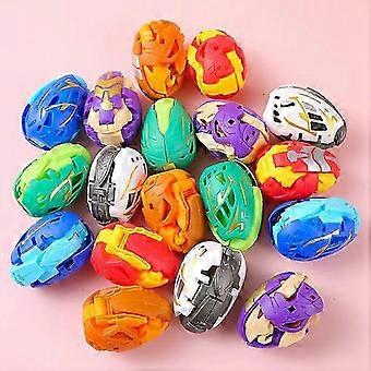 10/20 Pcs Dinosaur Eggs Toys, Random Color Hand Transforming Dino Figures, Mini Dinosaur Fidget Toys, Kids Birthday Party Goodie Bag Prize Fillers