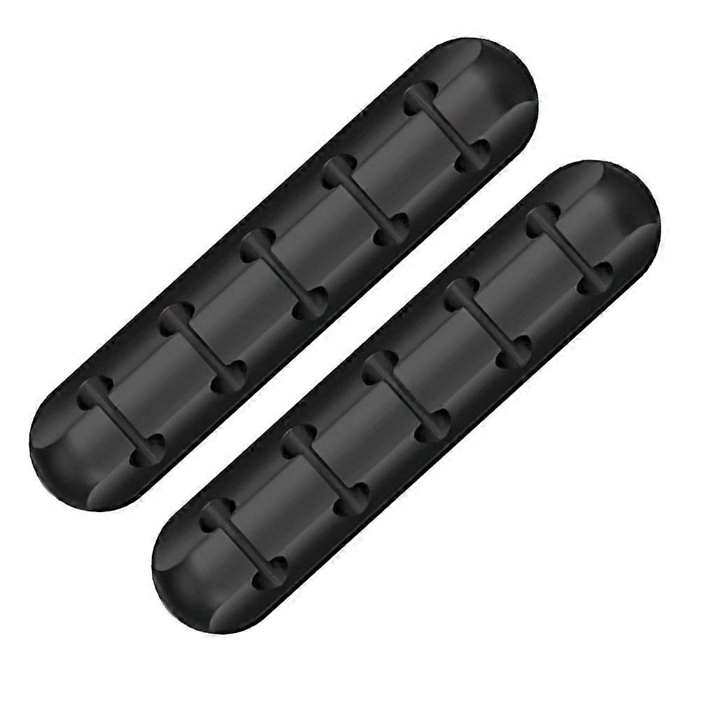 Silicone Cable Holder Cable Management Tool for 2Pcs Desktop Use