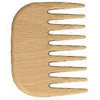 Wooden Curly Hair Comb 1 unit