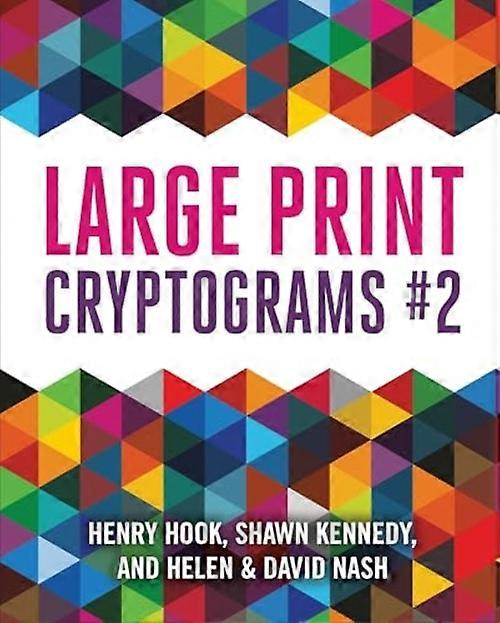 Criptogramas de impresión grandes #2