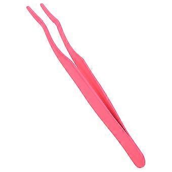 Eyebrow Tweezers for Makeup Use Grafting Fake Eyelashes Multifunction Pink
