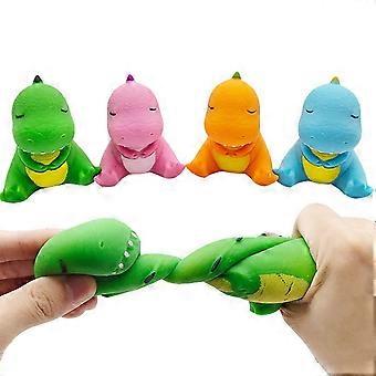 Dinosaur Fidget Toy - Super Soft - Adorable - Relieve Boredom - TPR - Cute Cartoon Dinosaur - Anti-stress Toy - Xmas Gift for Kid