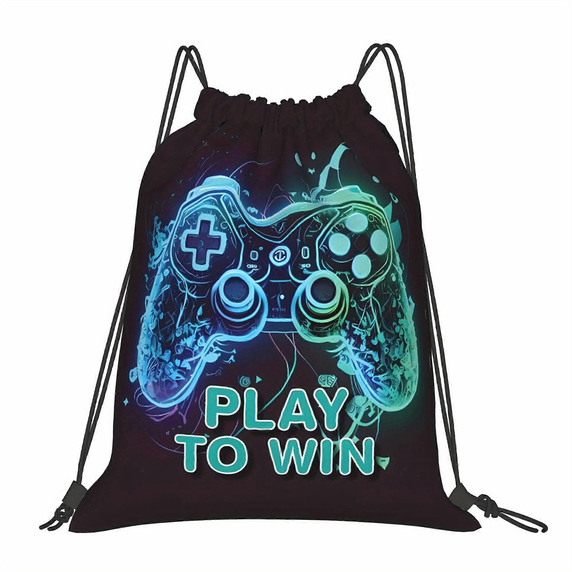 2D Flat Multi-Color Player Camping Game Bag-Eazqw