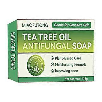 1-3 stuks Tea Tree Oil antischimmelzeep, antischimmelbehandelingen voor gezicht, lichaam, acne, voetschimmel, tinea en folliculitis