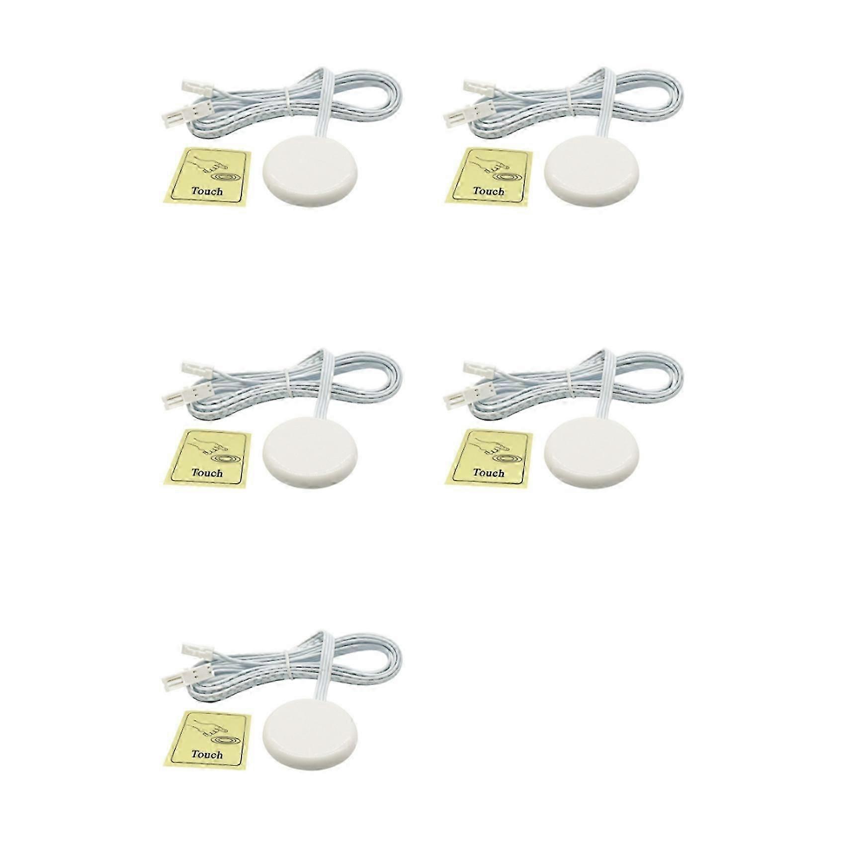 5X Penetrable Wood Panel Wireless Touch Sensor LED Light Switch Hand Sweep Control Dimmable Touch Dimmer
