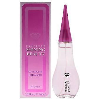 Fragluxe Shining Beauty für Damen 3.3 oz EDT Spray Eau de Toilette