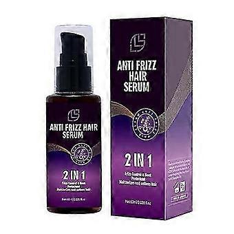 Anti Frizz Hair Serum2 In1 Frizz Control &Heat Protectant with Camellia Japonica Seed Oil for Frizzy, Dry & Damaged Hair - Nourishes and Repairs Hair