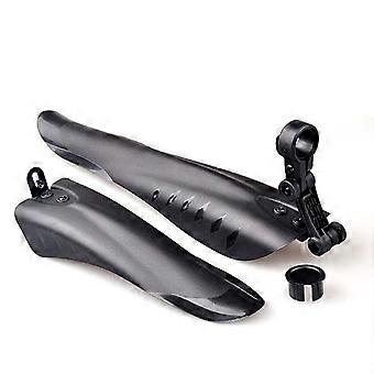 Bicycle Fender Lengthened Waterproof Adjustable Mountain Bike Accessories Front/ Rear Mudguards Mountain Bike Road Cycling