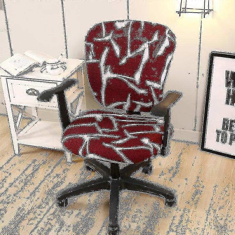 Computer Chair Washable Rotating Chair Slipcovers