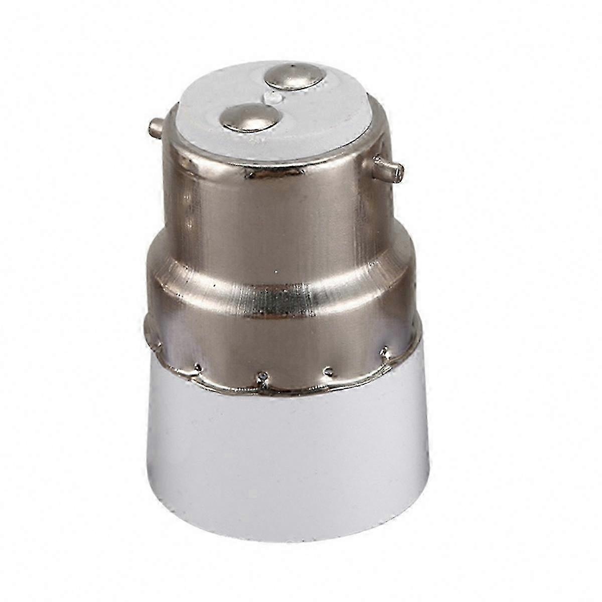 For LED Light Bulbs: B22 to E14 Screw Socket Adapter Converter
