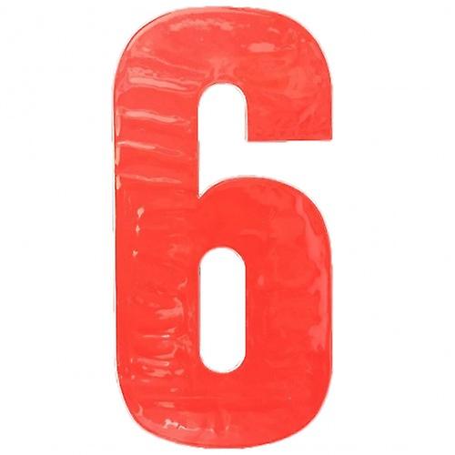 Rowan 6 Reflective Bin Number
