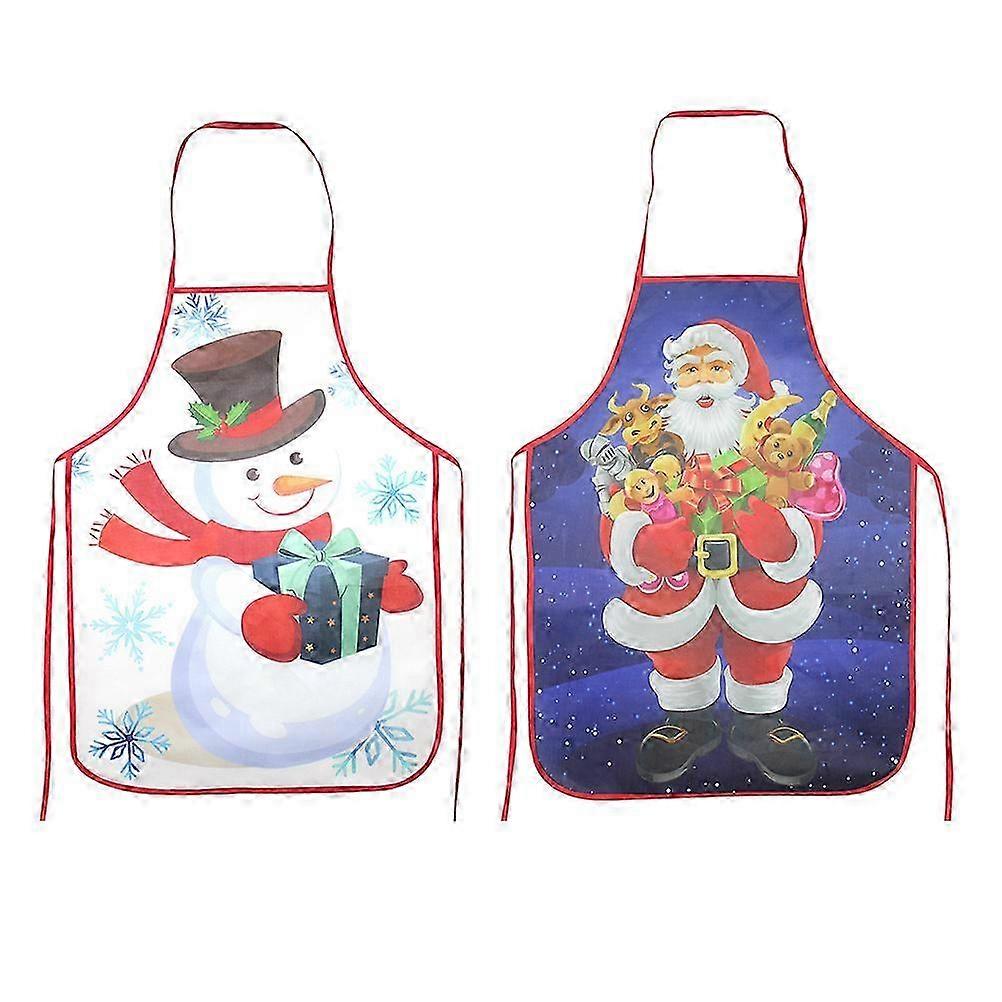 Christmas Themed Cooking Apron Set