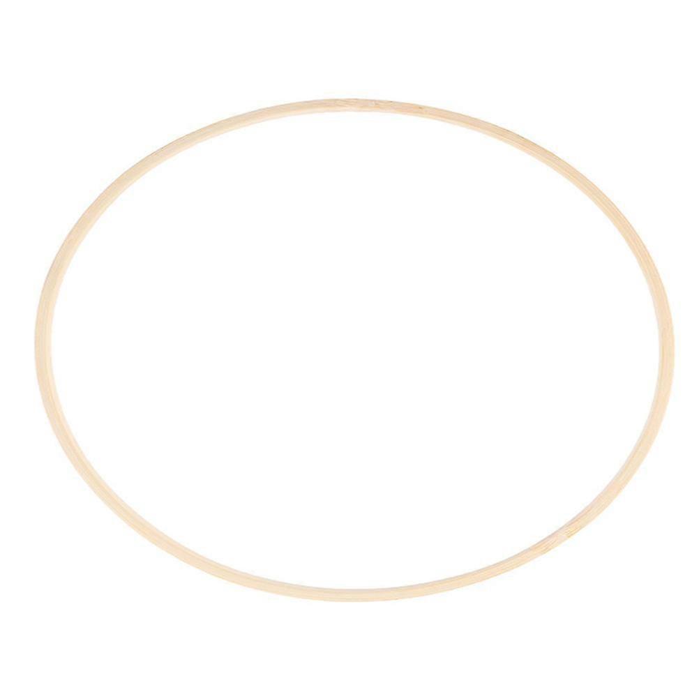 DIY Bamboo Hoop For Festive Decor