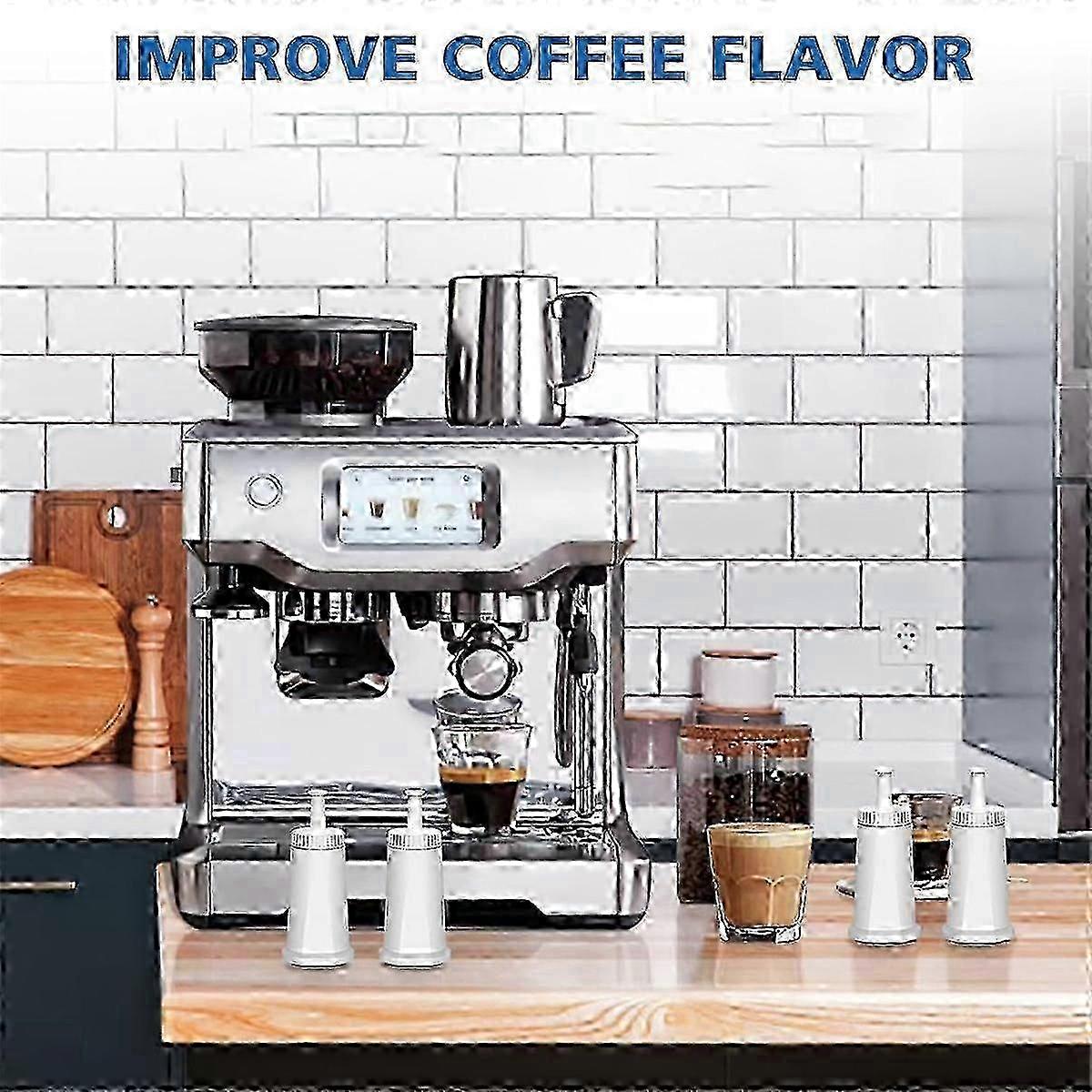 6PCS Coffee Machine Filter compatible with Sage 990,BES008 Water Filter