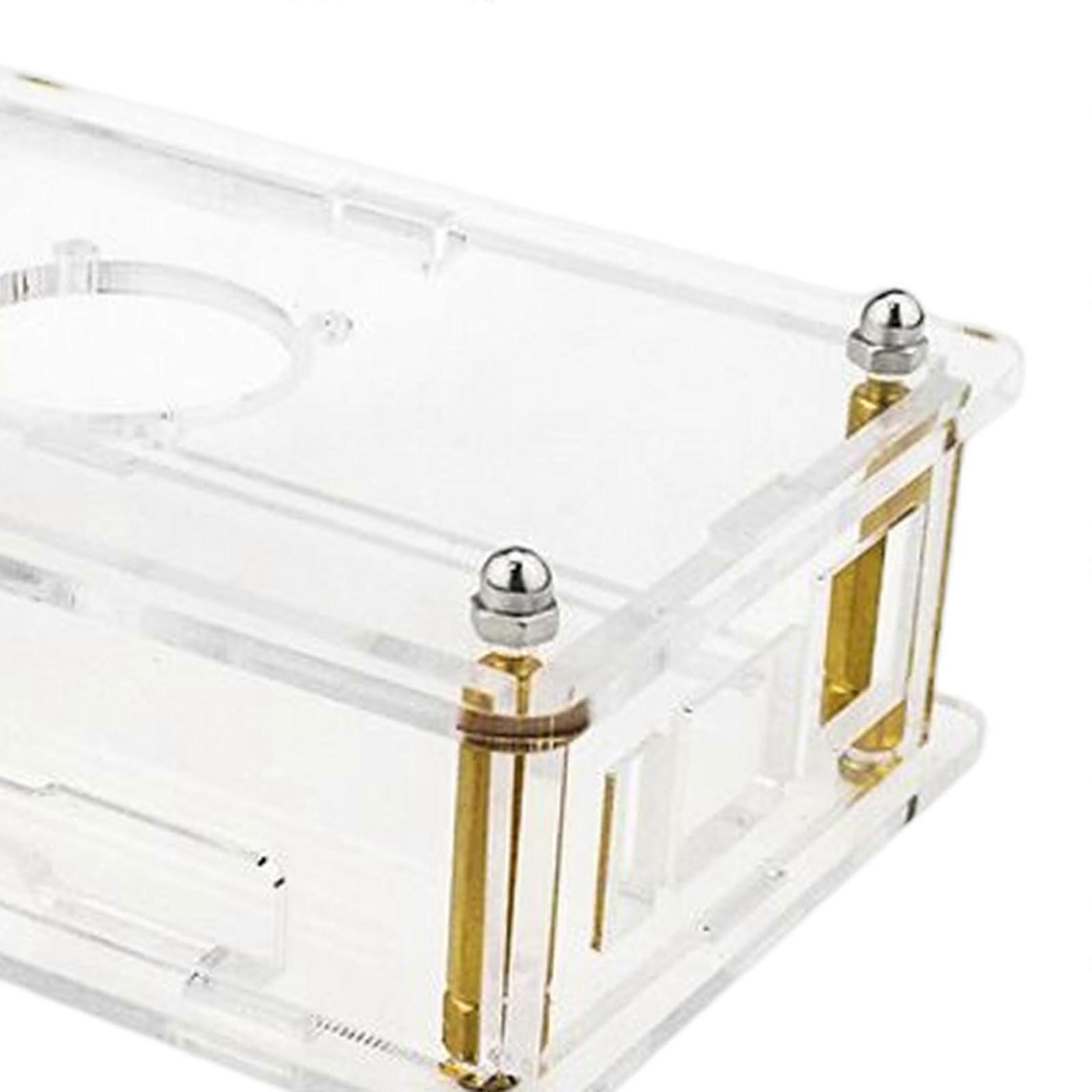 Transparent Acrylic Case Copper Aluminum Heatsinks protection Shell for Computer