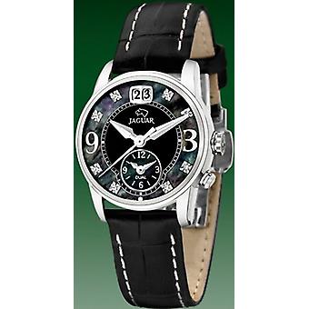 Jaguar sra.ace.cor.esf.esf.black. Quartz Analog Woman Watch with J624/C Cowskin Bracelet