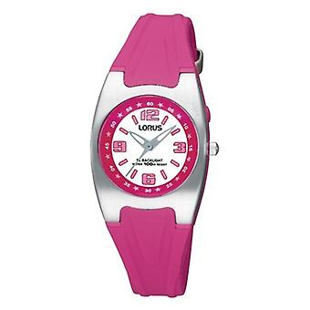 Lorus watches Quartz Analog Child Watch with RRX59CX9 Rubber Bracelet