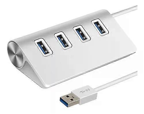 4-Port USB 3.0 High-Speed Backward-Compatible Hub