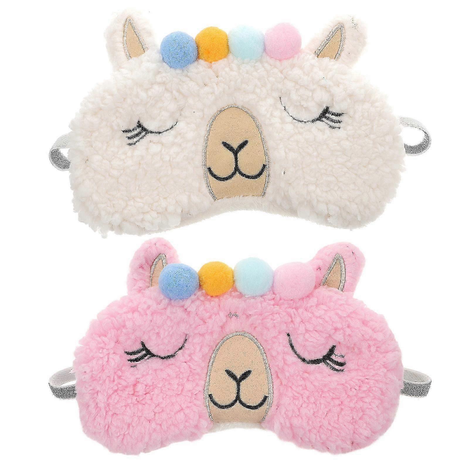 Light-Blocking Alpaca Eye Masks
