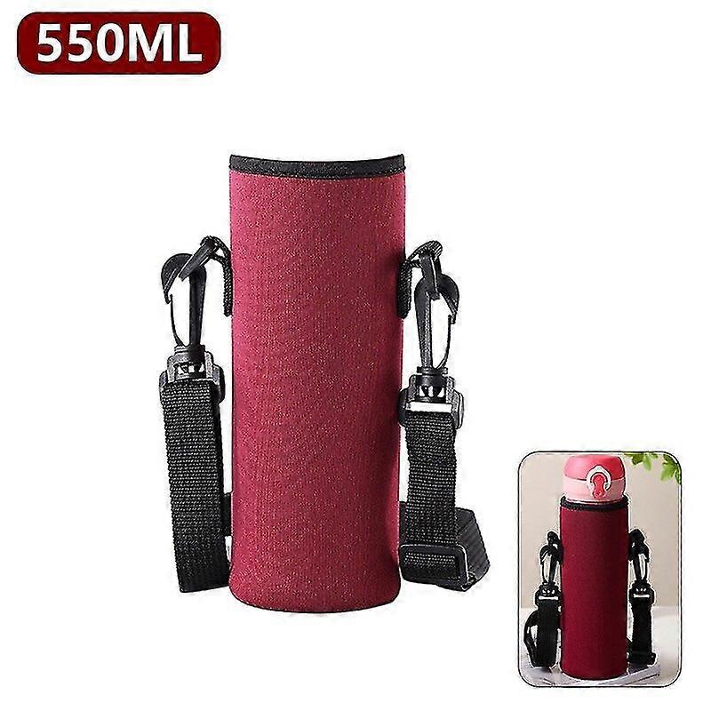 Insulated Water Bottle Sleeve With Strap