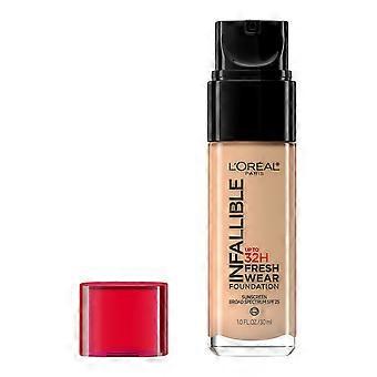 L'Oreal Paris Infallible 24 Hour Fresh Wear Lightweight Foundation Golden Beige 460 Broad Spectrum SPF 25