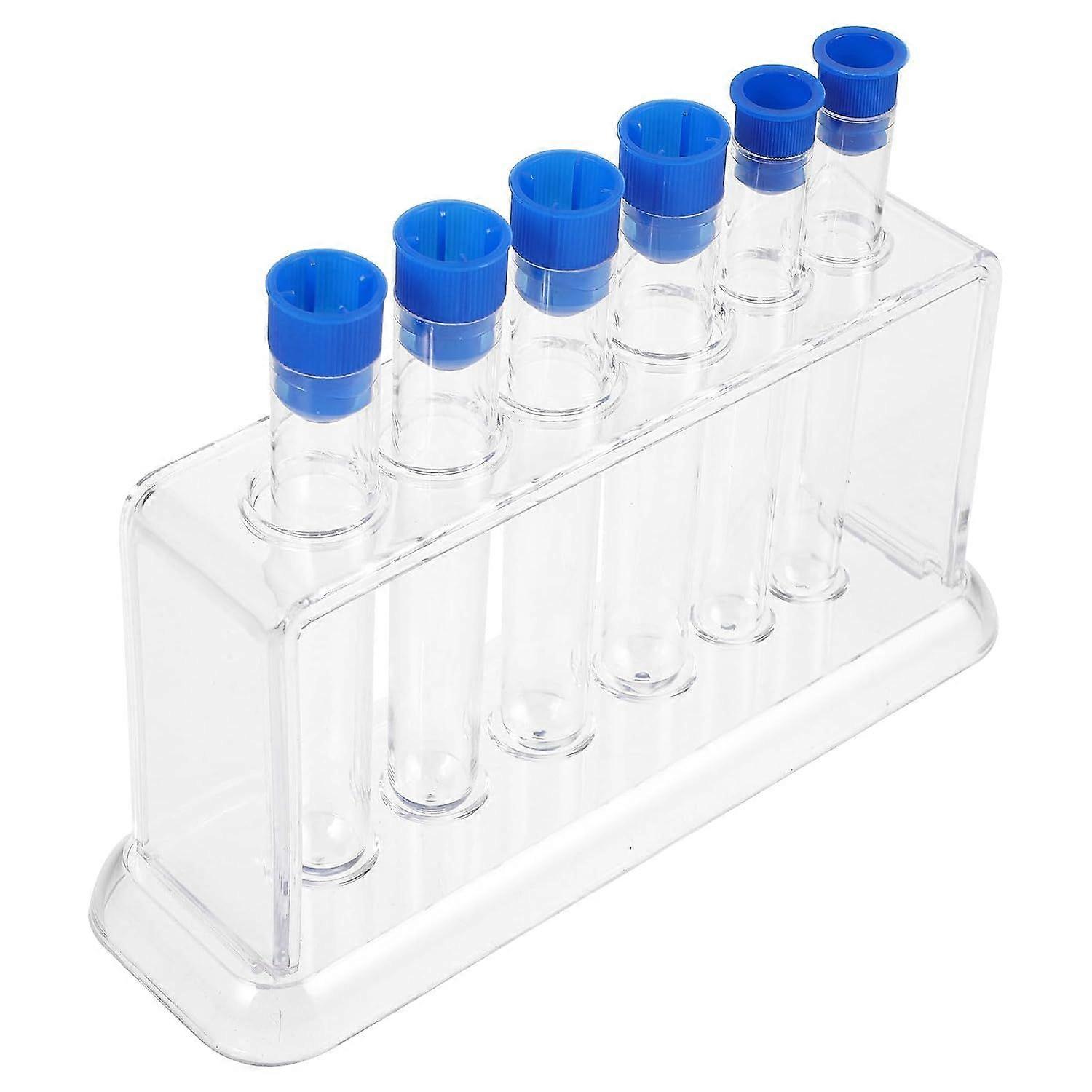 Tube Shelf Plastic Storage Rack for Test Tubes