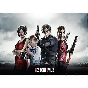 Resident Evil 2 Jigsaw Puzzle Gaming Picture Xbox PS2 PS3. FOO1616