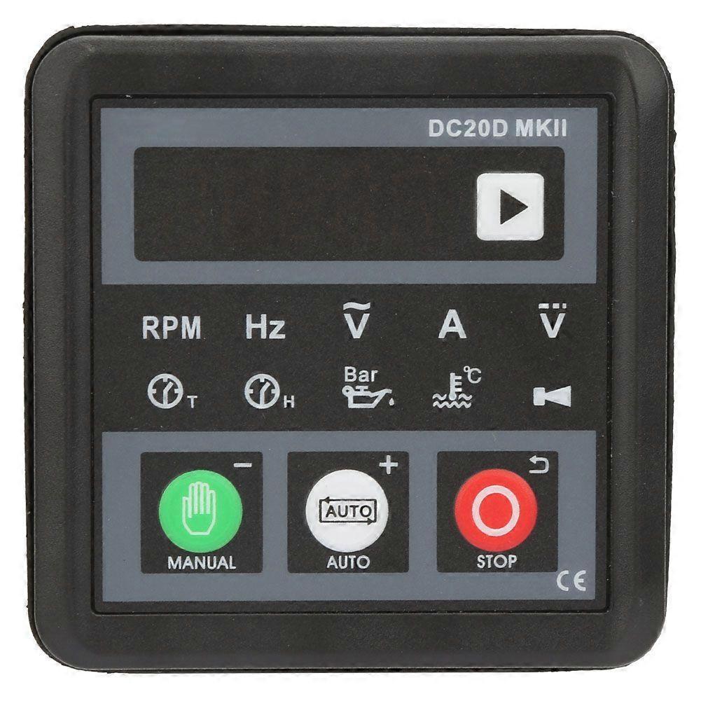DC20D MKII Electronic Generator Controller Module Control Panel for Diesel Engine or Generator YEMAA