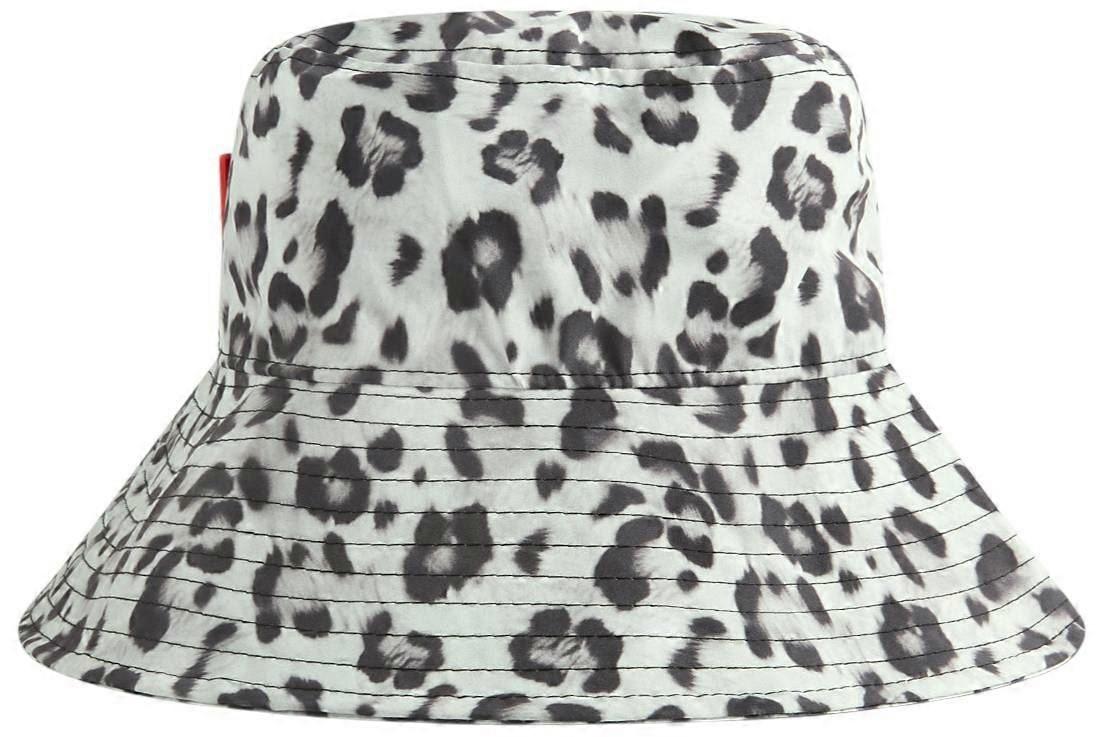 Hunter Original Snow Leopard Bucket Hat - White/Black