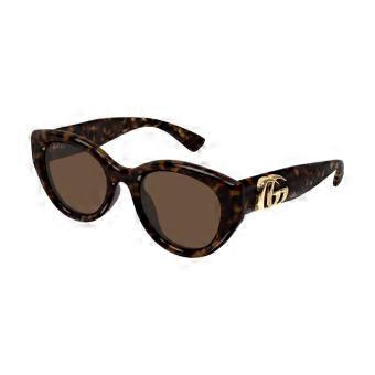 Gucci GG1976SK Asian Fit 003 Full Rim Tortoise Women Oval Sunglasses UV3 Original