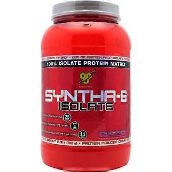 BSN Inc. Syntha-6 Isolate Protein Powder Strawberry Milkshake, 2 Lbs (Pack of 1)