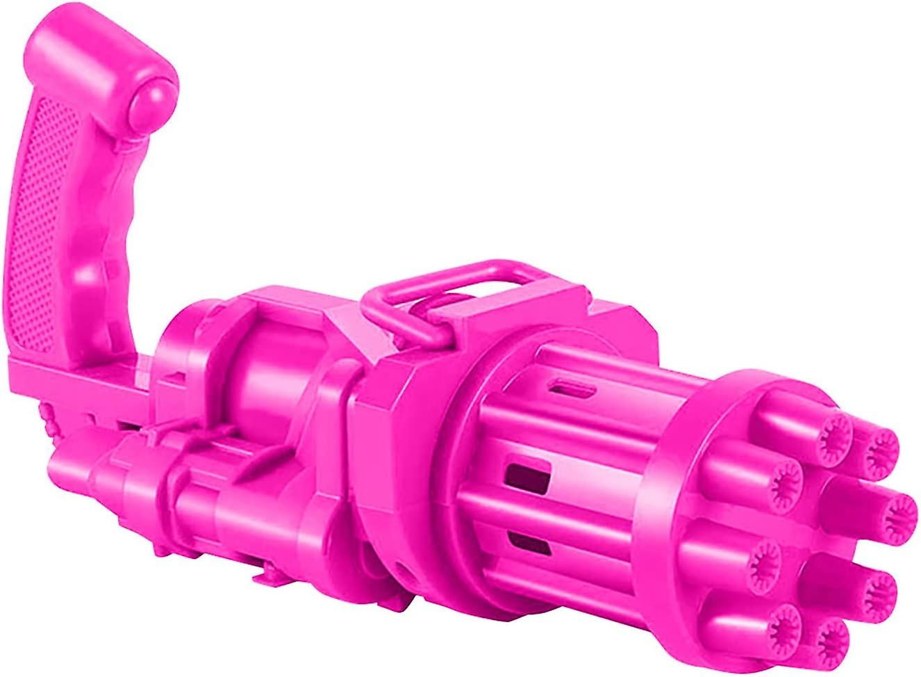 Gatling Bubble Machine 2021 Gatling Bubble Gun 8 Hole Bubble Blower Automatic Bubble Maker Machine