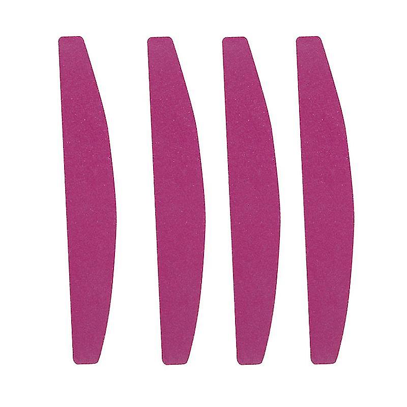 3 Pcs Half Moon Nail File Set,double-sided Emery Board,buffing Files Manicure Tools
