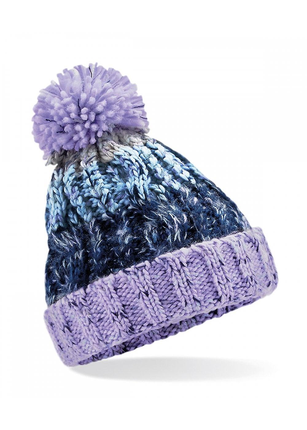 Men's Beechfield Junior Corkscrew Pom Pom Beanie B486B