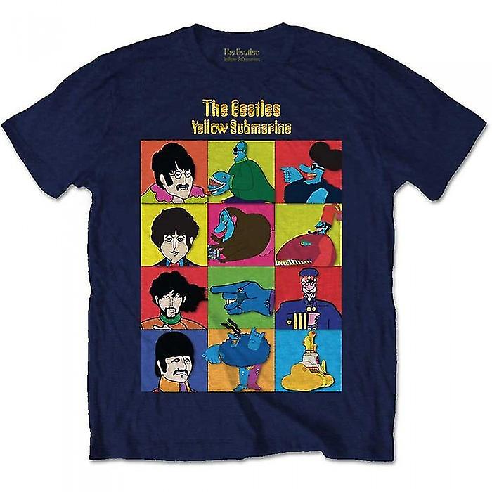 The Beatles Childrens/Kids Submarine Characters T-Shirt
