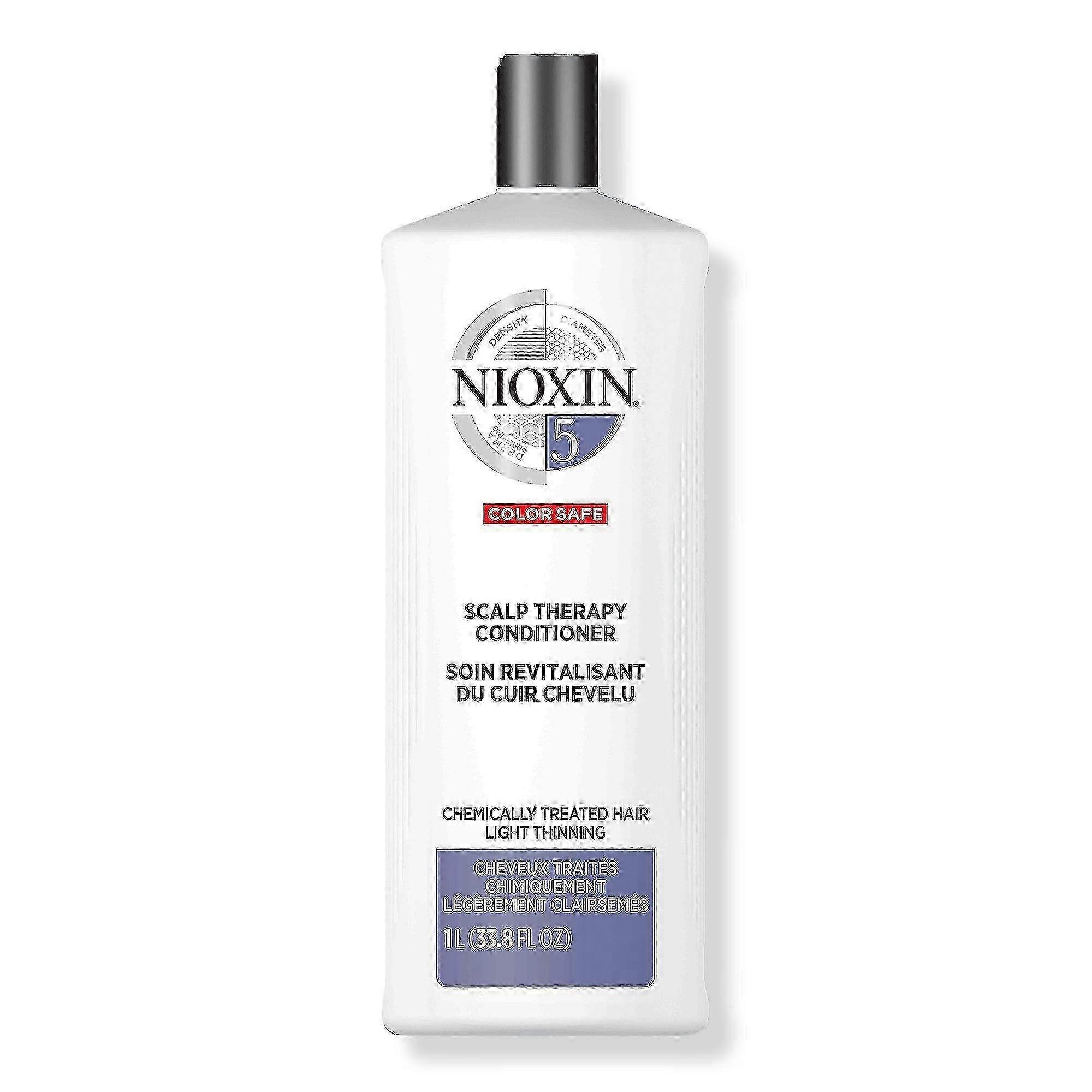 Nioxin Scalp Therapy Conditioner, System 5 (chemically Treated/bleached Hair/normal To Light Thinning), 33.8 Oz