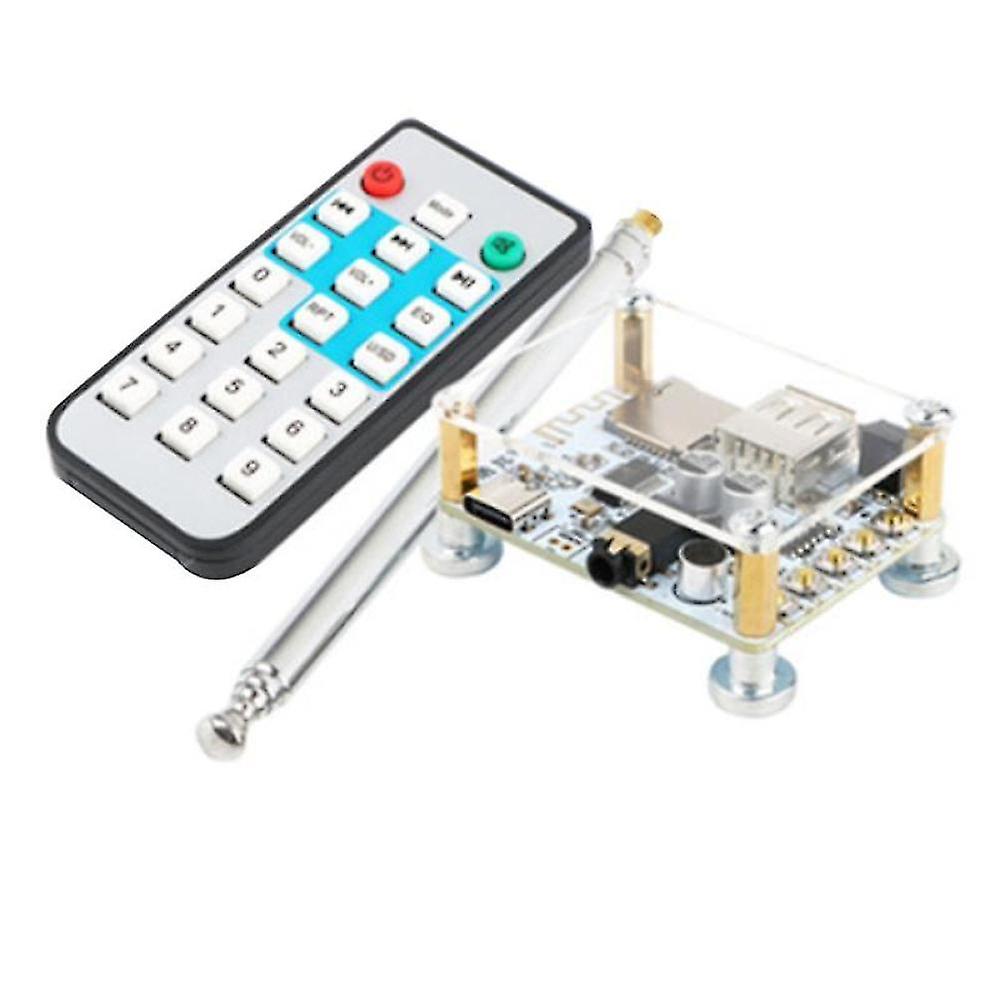 Bluetooth 5.0 Audio Receiver Decoding Module U Disk Tf Card Playback