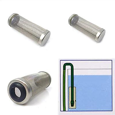 1pc Stainless Steel Aquarium Filter Inflow Inlet Basket Mesh Shrimp Protect