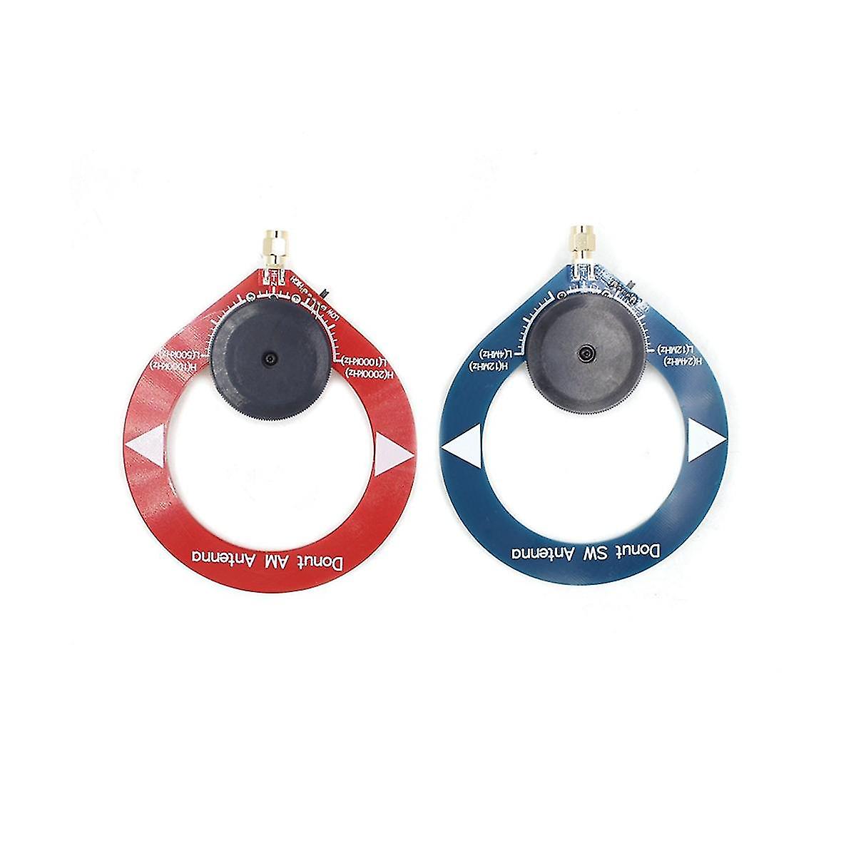 Version Of Portable Medium And Short Wave Antenna Am/mw Sw Antenna Mini Ring Antenna Small Ring Ant