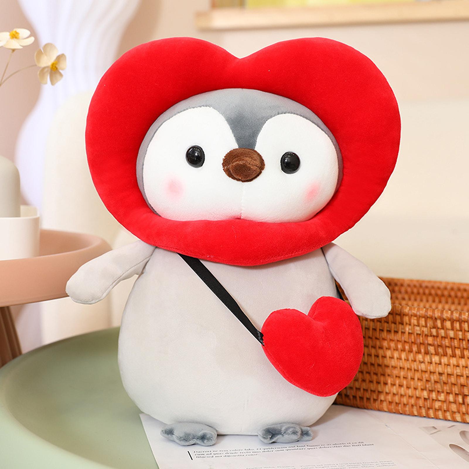 Cartoon Penguin Plush Pillow Stuffed Toy Soft Comfortable Skin-friendly Plush Toy For Kids Birthday Children's Day Gifts